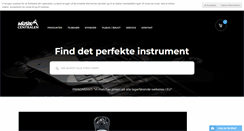 Desktop Screenshot of musikcentralen.dk